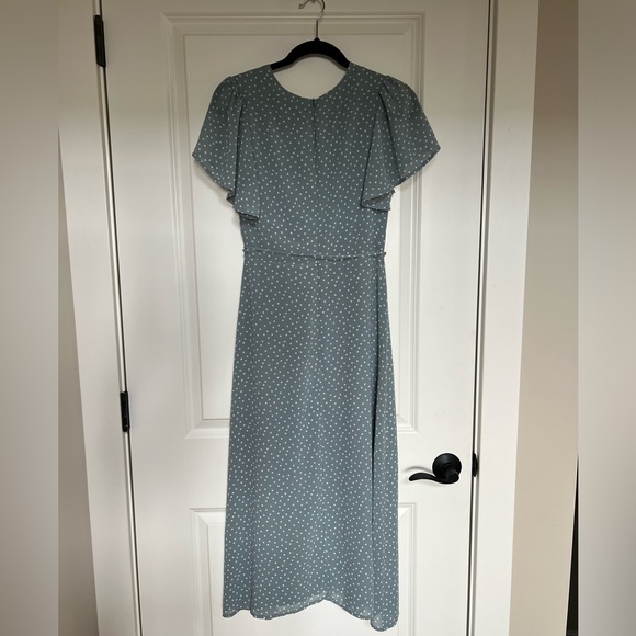 NWT 4Sienna Nola Polka Dot Midi Dress SZ M - Picture 3 of 6